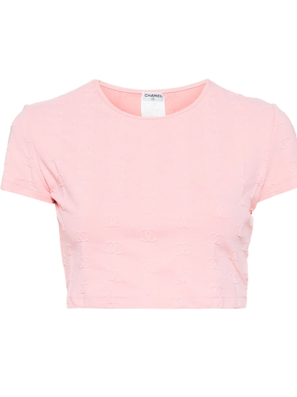 cropped Versace T-shirt embroidered Women 0716